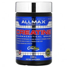ALLMAX, креатин фармацевтичного ступеня чистоти, без ароматизаторів, 100 г (3,53 унції)